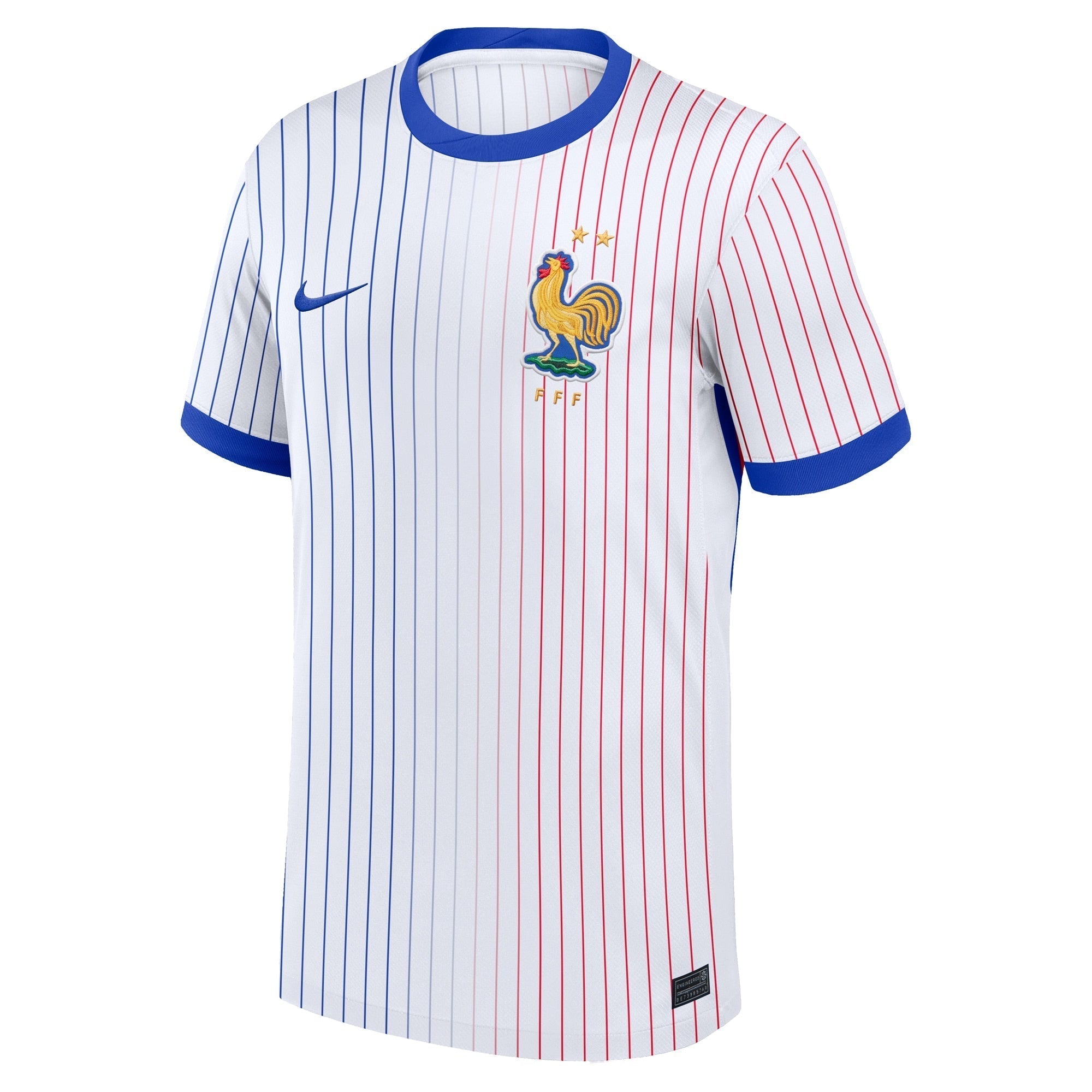 France National Team 2024 Away Customized Soccer Shirt - White