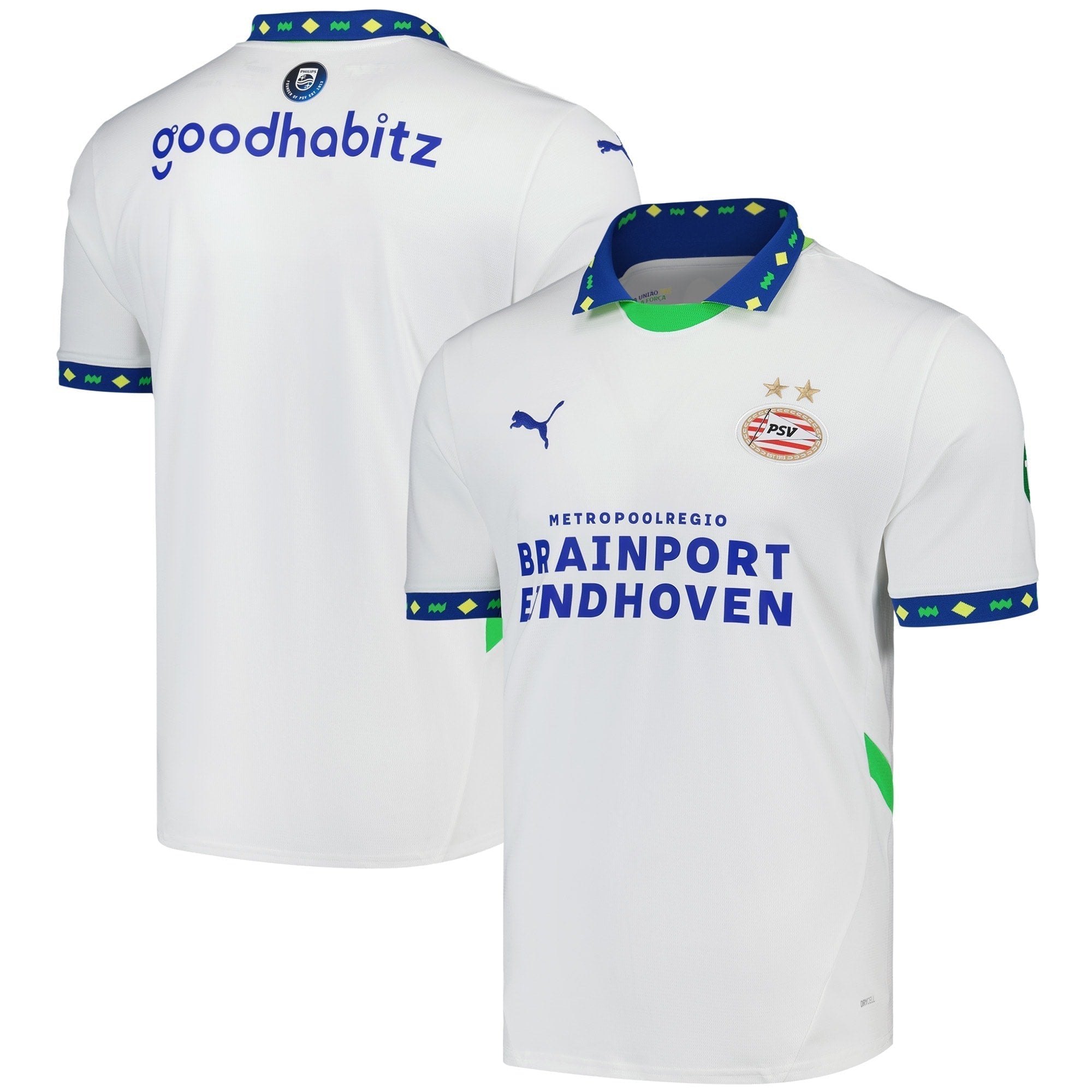 PSV Third Shirt 2024-25 Custom Soccer Shirt - White