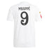 Kylian Mbappé 9 Real Madrid  2024/2025 Home Player Soccer Shirt - White