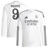 Kylian Mbappé 9 Real Madrid  2024/2025 Home Long Sleeve Player Soccer Shirt - White