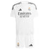 Real Madrid Home Kids 2024-25 with Bellingham 5 printing Soccer Shirt - White