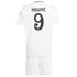 Real Madrid Home Kids 2024-25 with Mbappé 9 printing Soccer Shirt - White