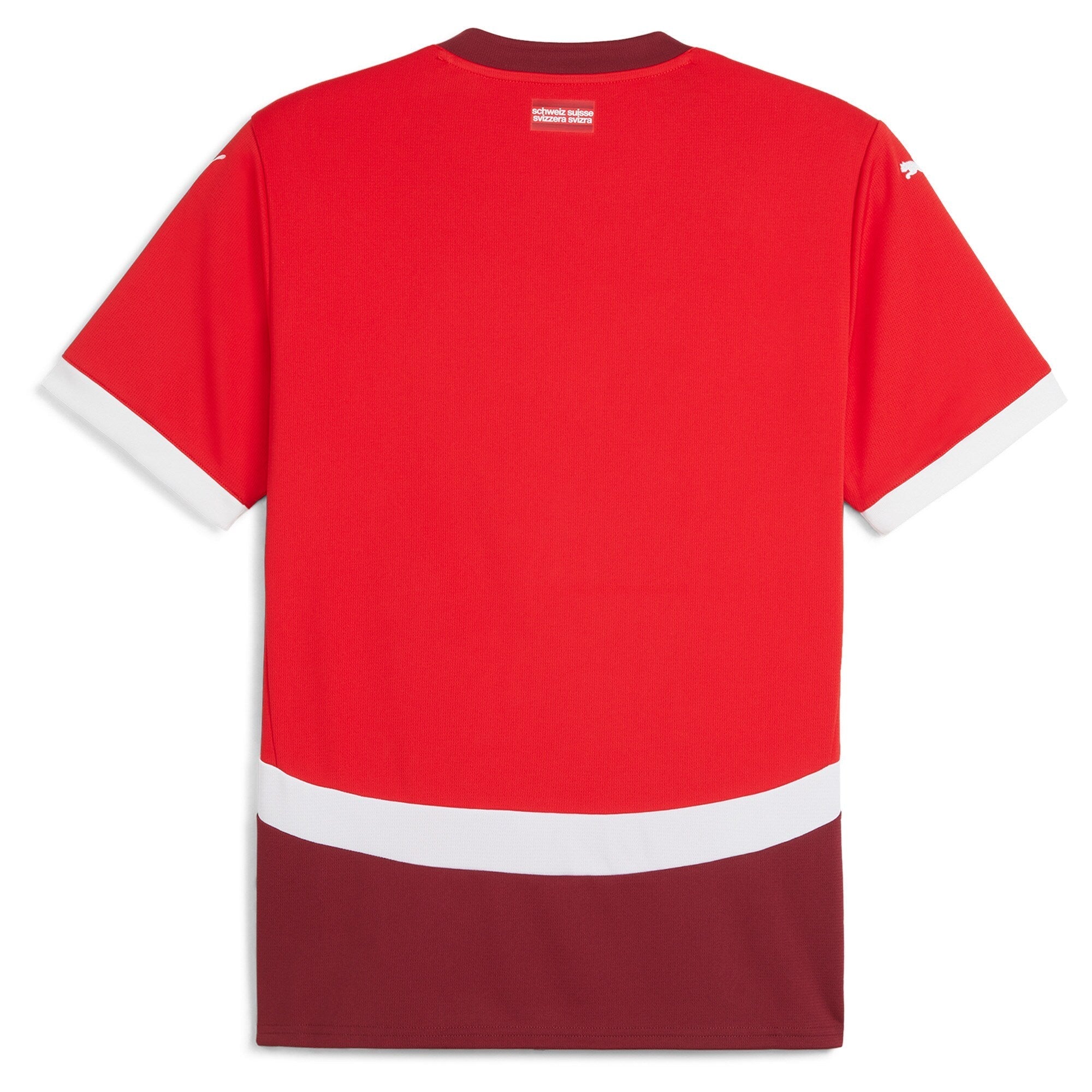 Switzerland Home Shirt 2024 Custom Soccer Shirt - Red