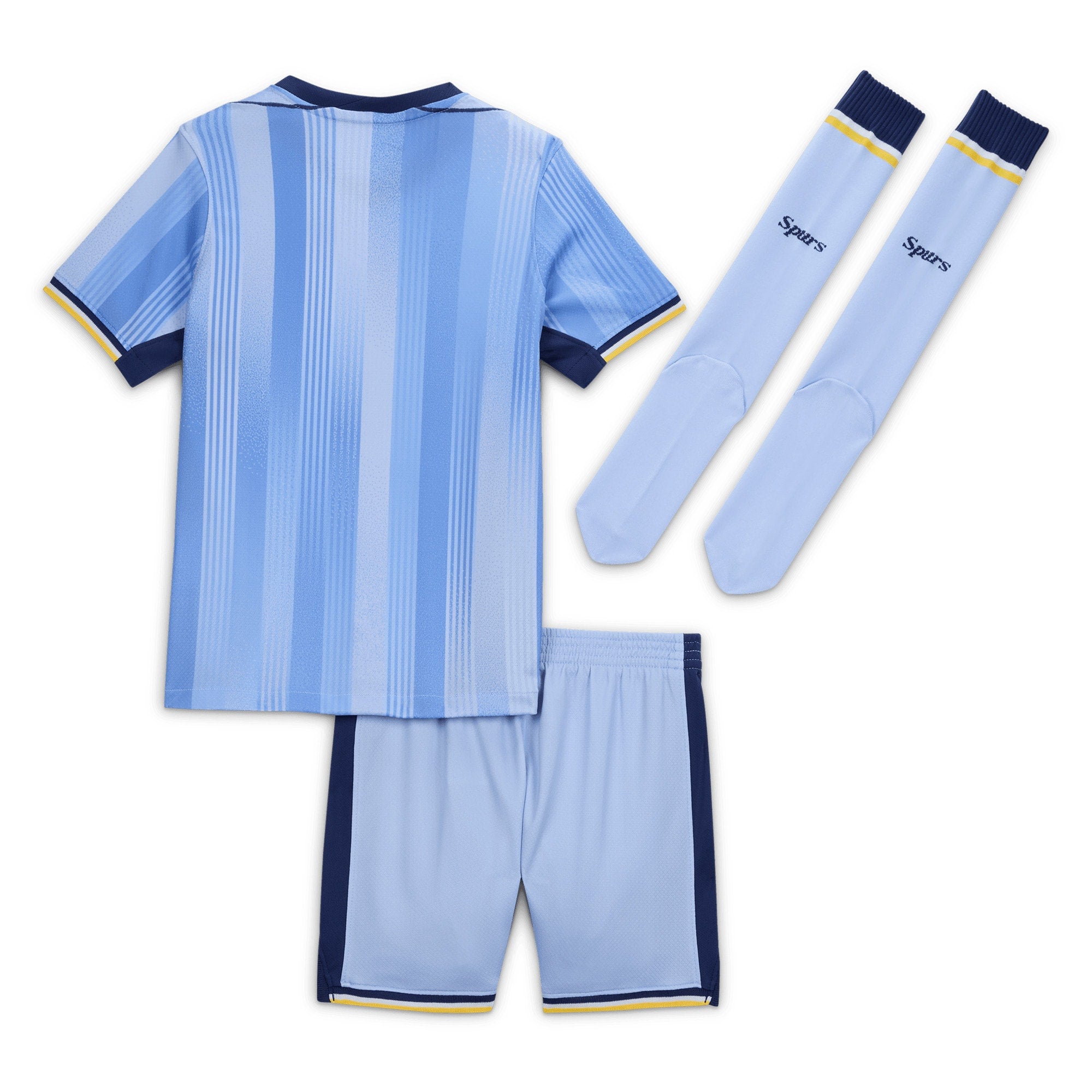 Tottenham Hotspur Away Stadium Mini Kit 2024-25 - Little Kids Customized Soccer Shirt