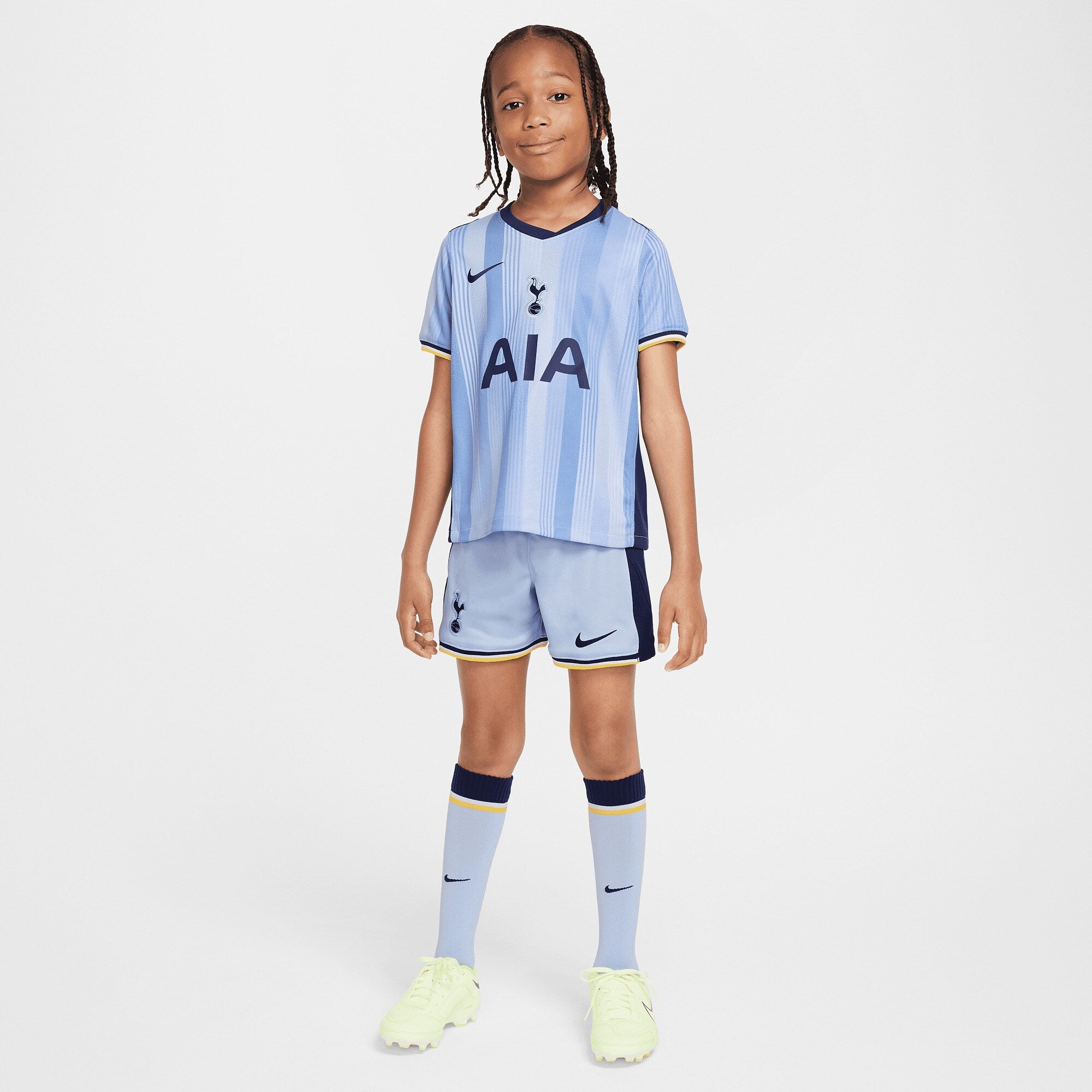 Tottenham Hotspur Away Stadium Mini Kit 2024-25 - Little Kids Customized Soccer Shirt