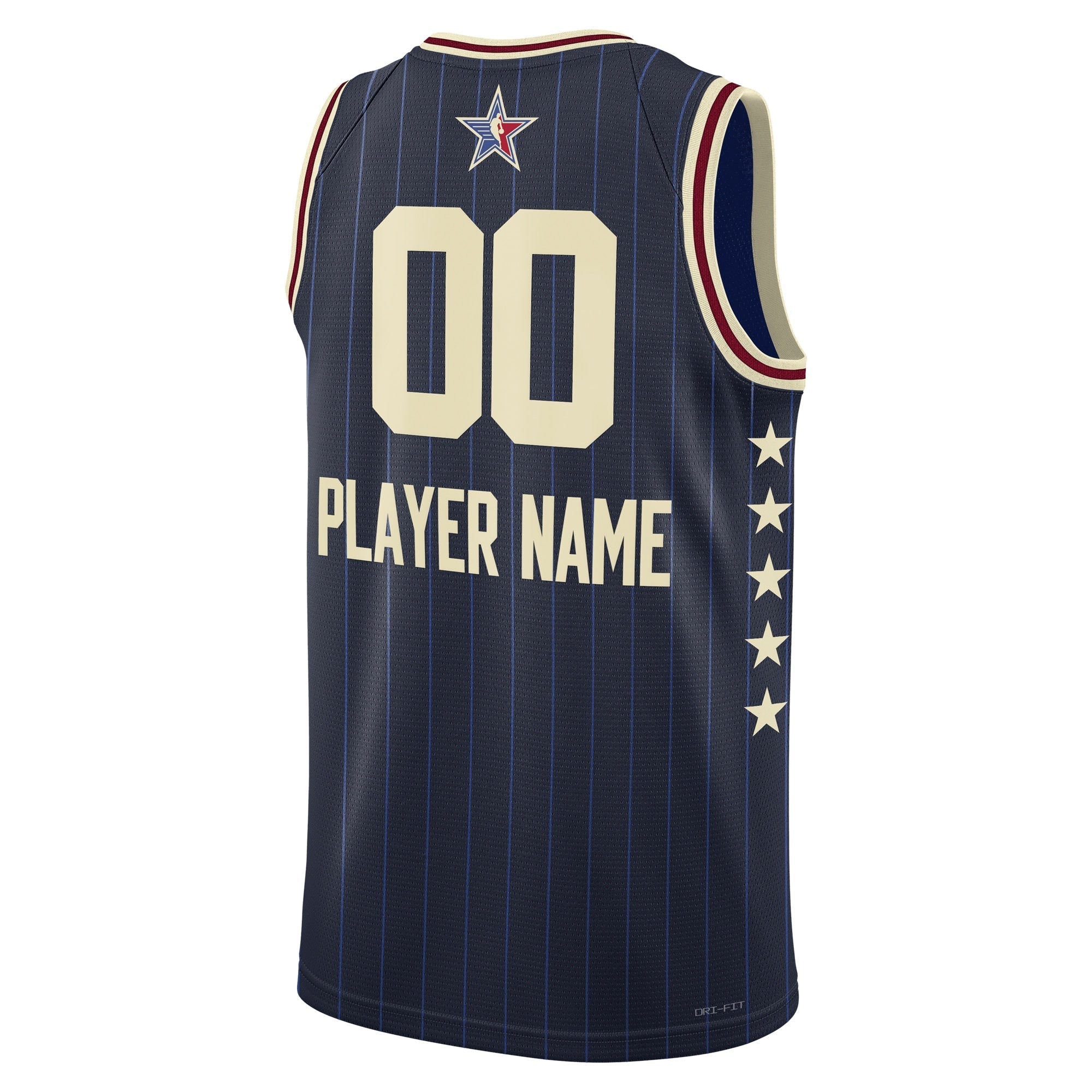 Unisex 2024 NBA All-Star Game Swingman customized Shirt - Navy