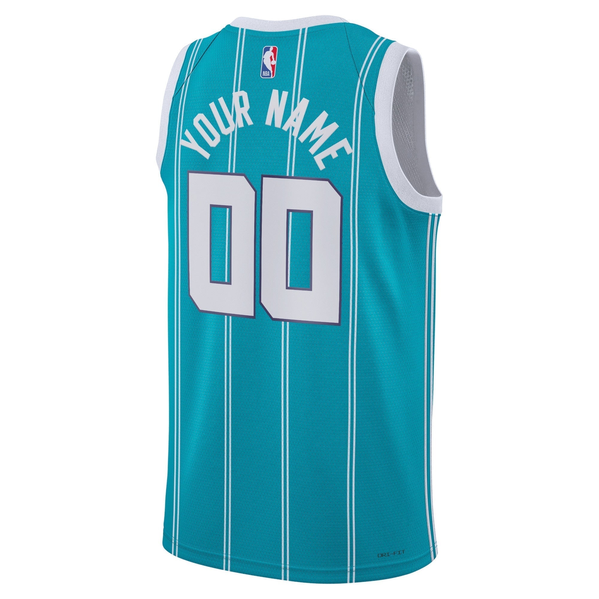 Charlotte Hornets Jordan Brand Unisex Swingman customized Shirt Teal - Icon Edition