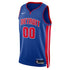 Detroit Pistons  Unisex Swingman customized Shirt Blue - Icon Edition