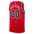 Chicago Bulls  Unisex Swingman customized Shirt Red - Icon Edition