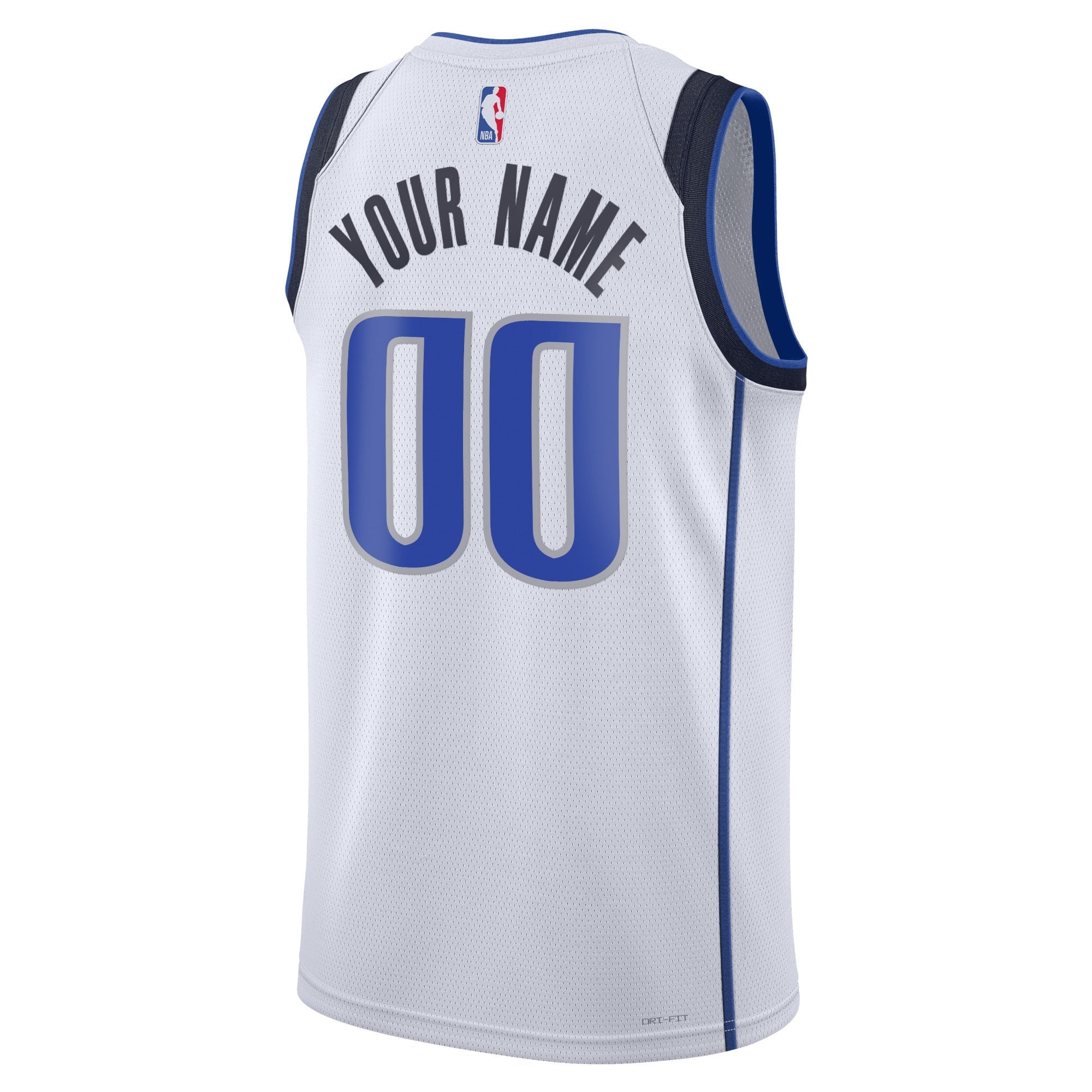 Dallas Mavericks  Unisex Swingman customized Shirt White - Association Edition