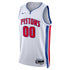 Detroit Pistons  Unisex Swingman customized Shirt White - Association Edition
